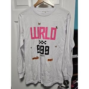 Juice Wrld 999 Club Motorsports Long Sleeve T-Shirt Legends Never Die Medium